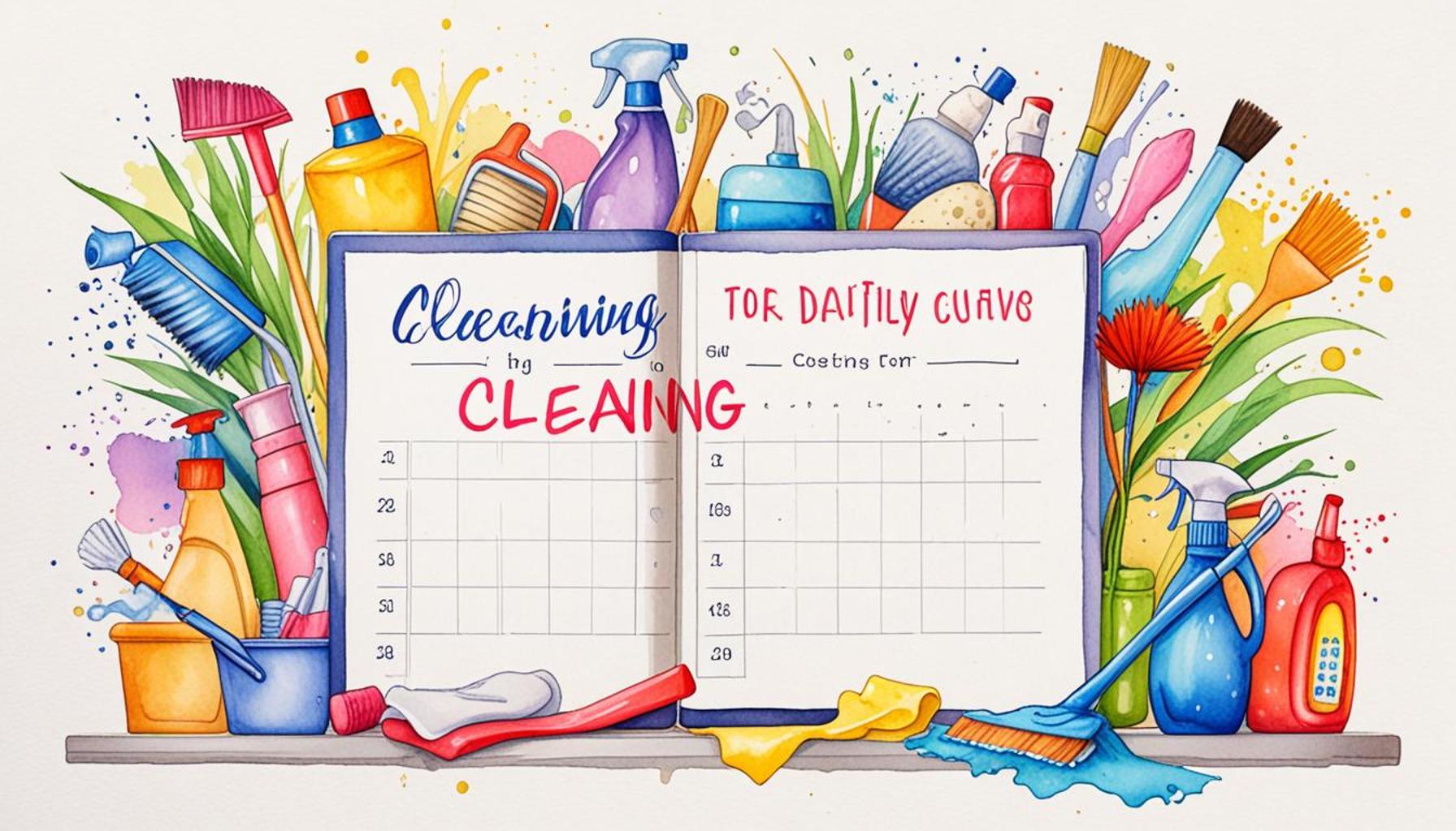 How to Create an Effective Cleaning Schedule That Fits Your Daily Routine