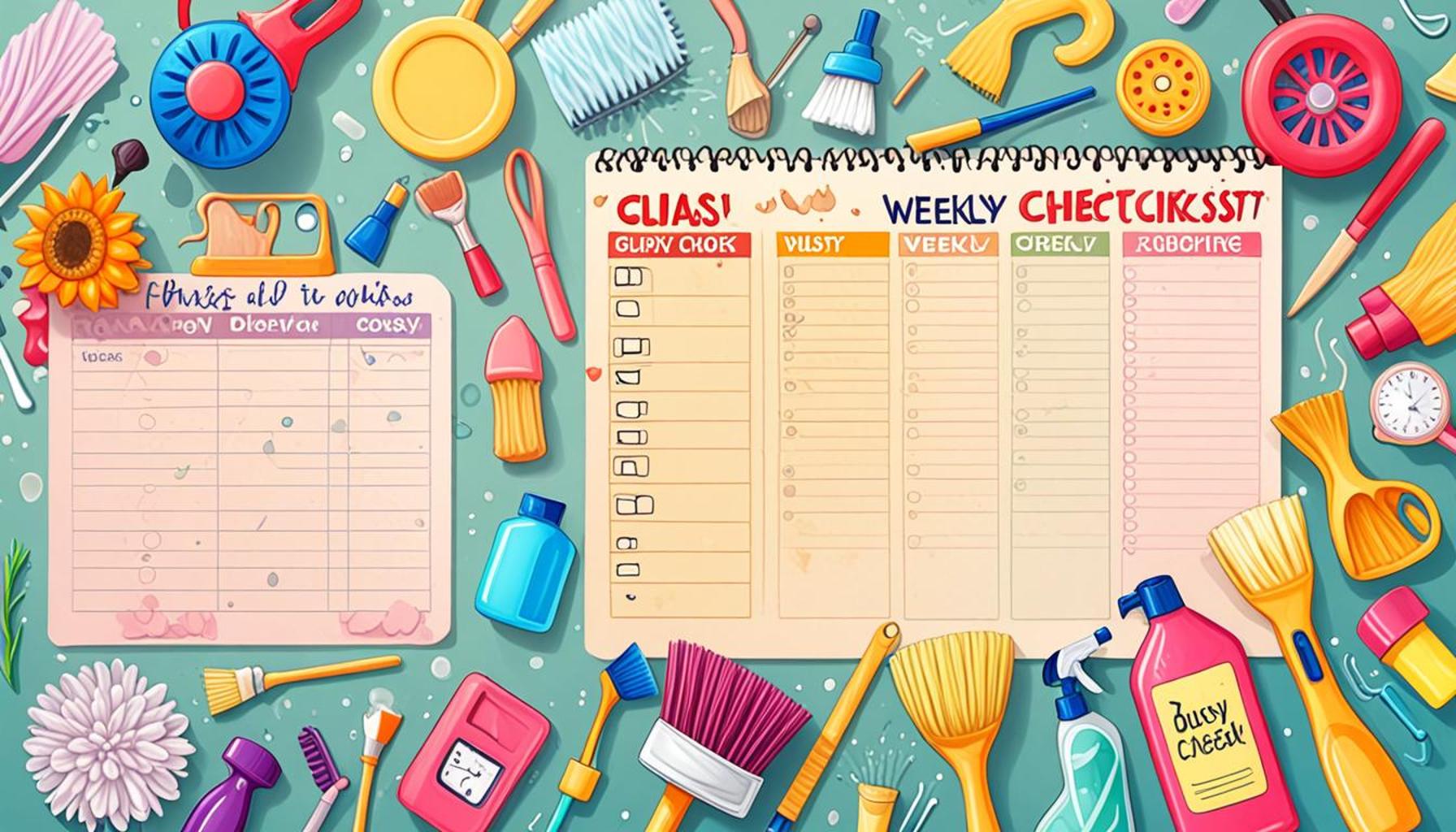 Creating an Effective Weekly Cleaning Checklist for Busy Families