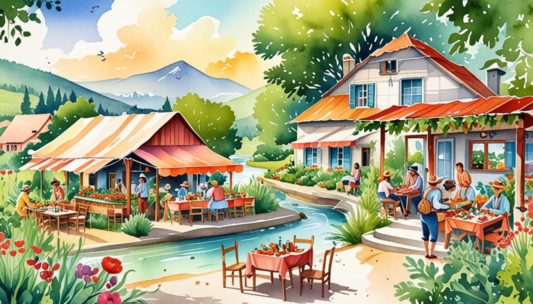 Sustainable Cuisine: Tourist Routes in Restaurants Practicing Local and Organic Agriculture