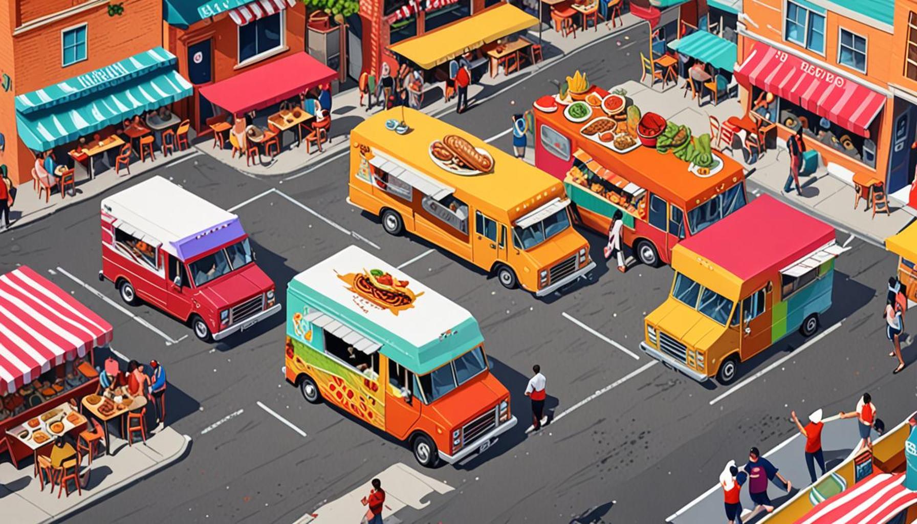 Itinerant Cuisine: Exploring Food Trucks and Food Markets in American Cities