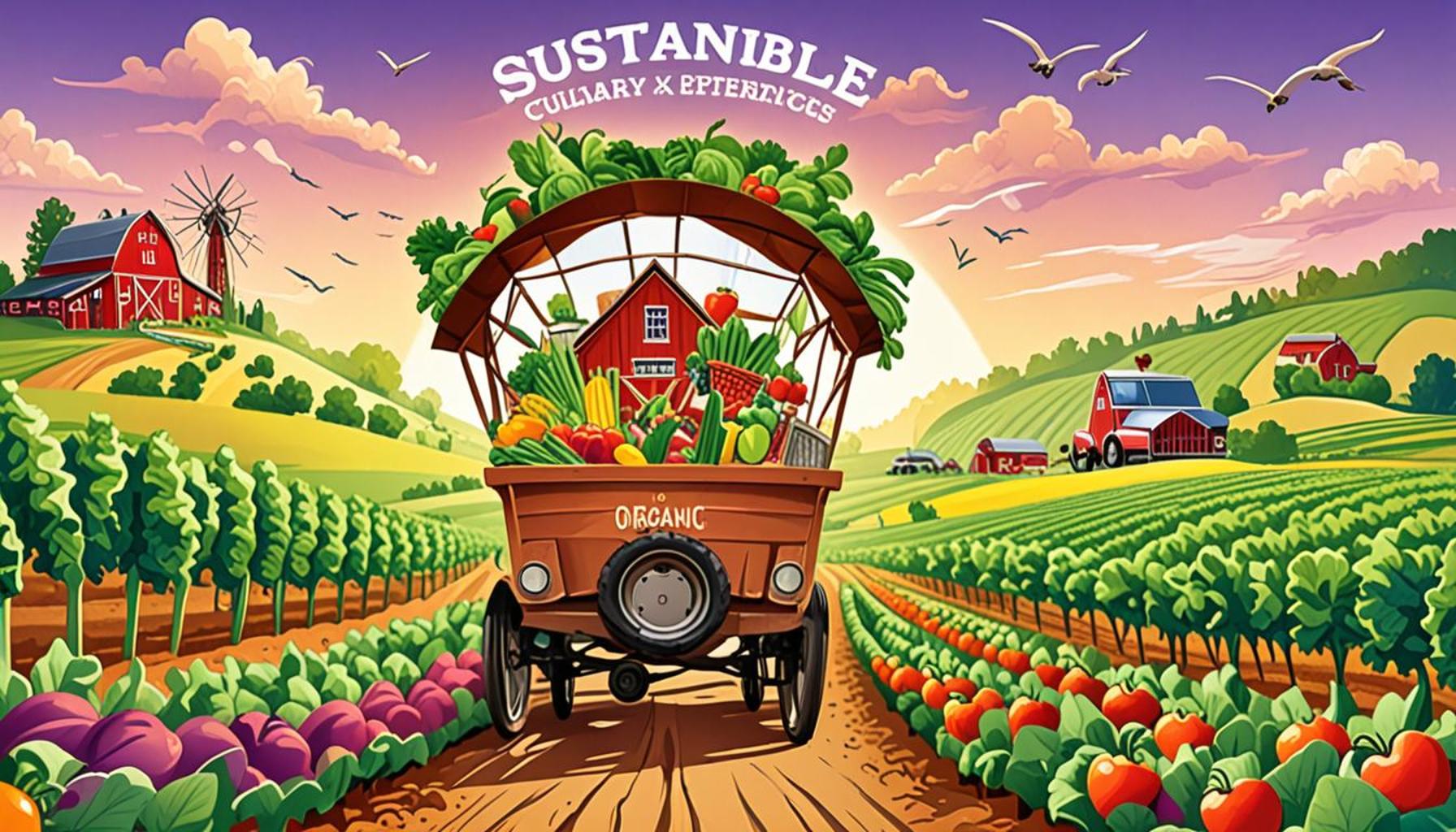 Sustainable Culinary Experiences: Tours of Farms and Organic Restaurants in the USA