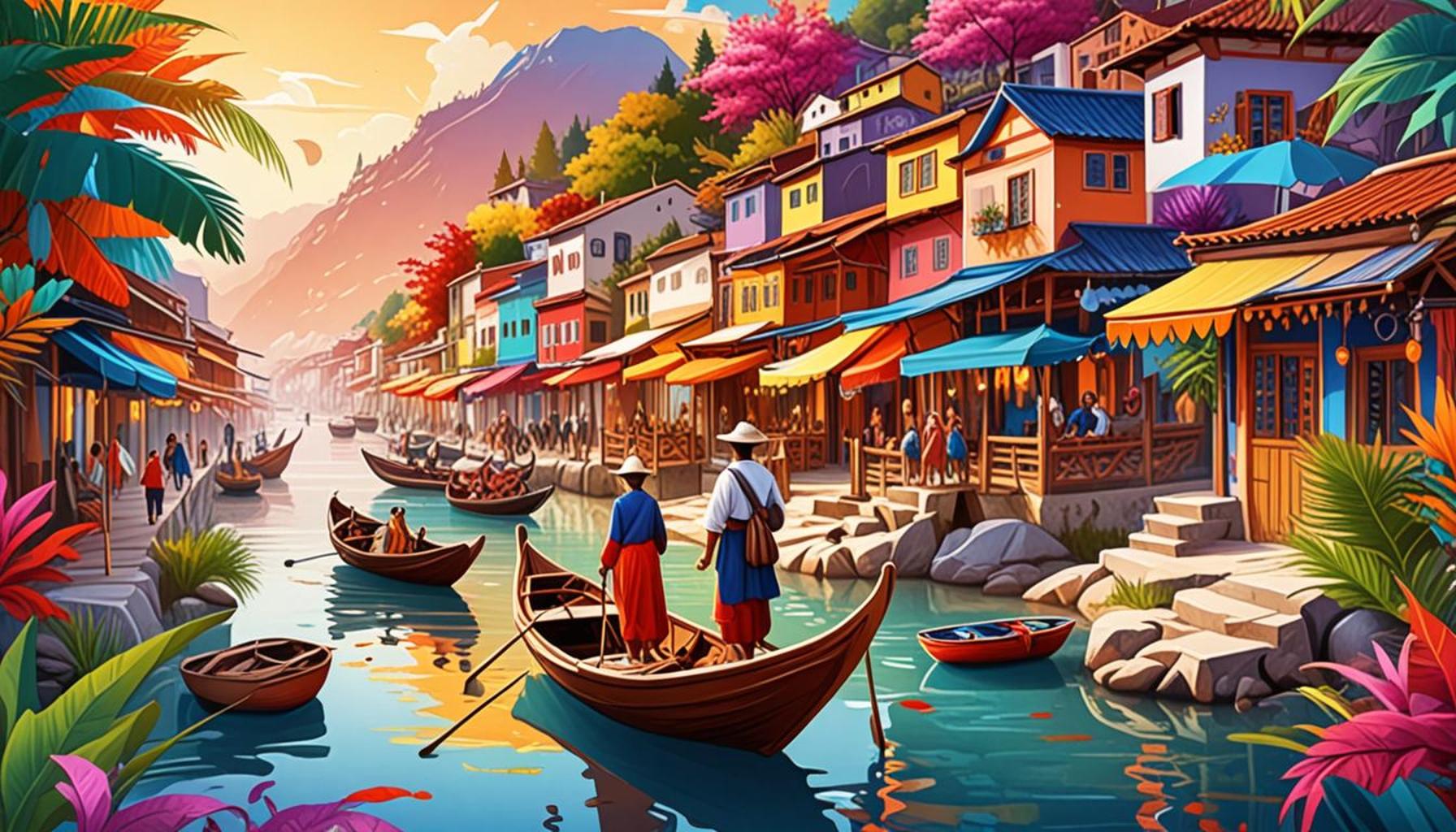 Exploring Local Cultural Traditions: Immersive Tourism Itineraries