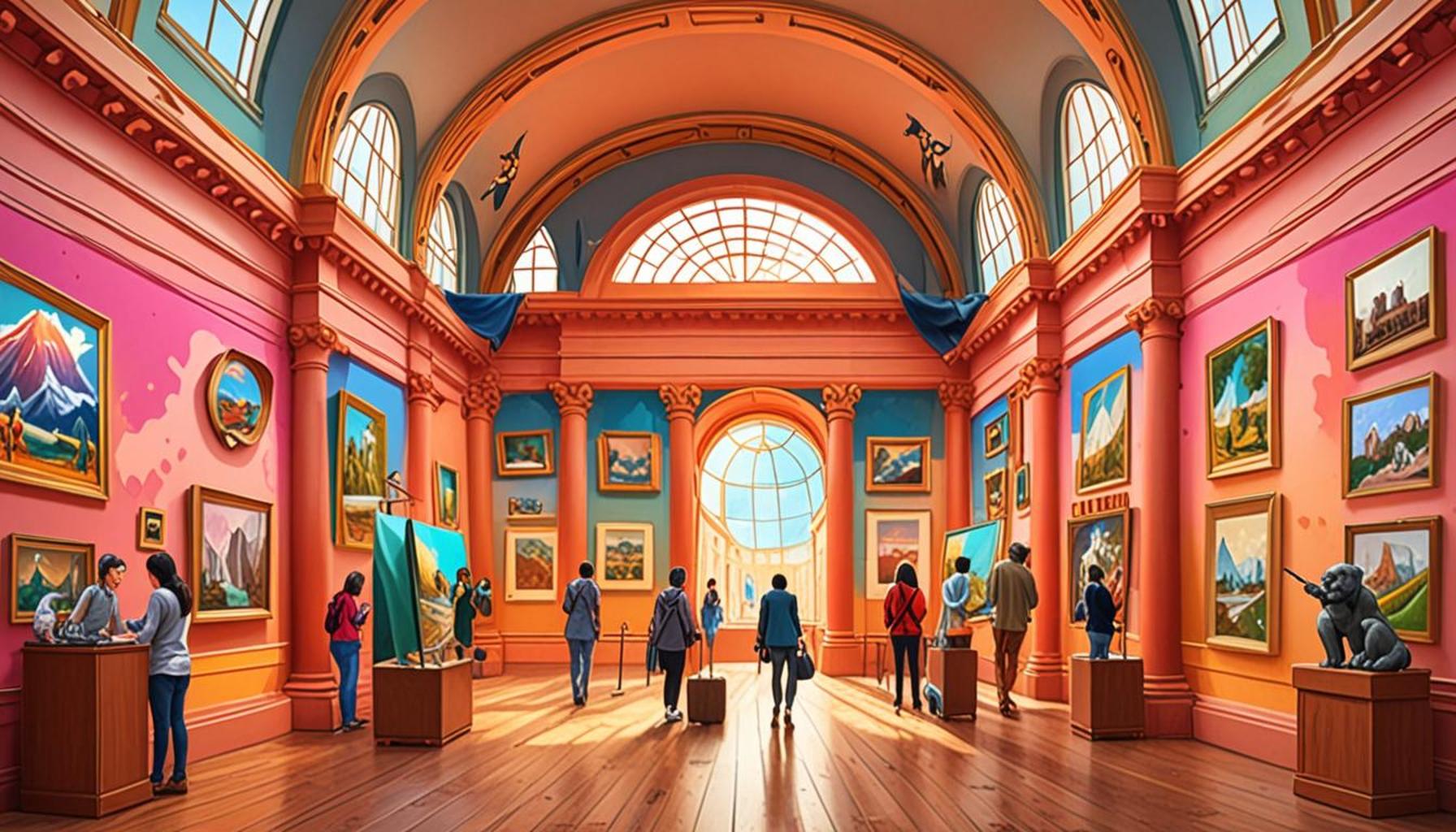 The Art of Traveling: Cultural Itineraries through Museums and Galleries