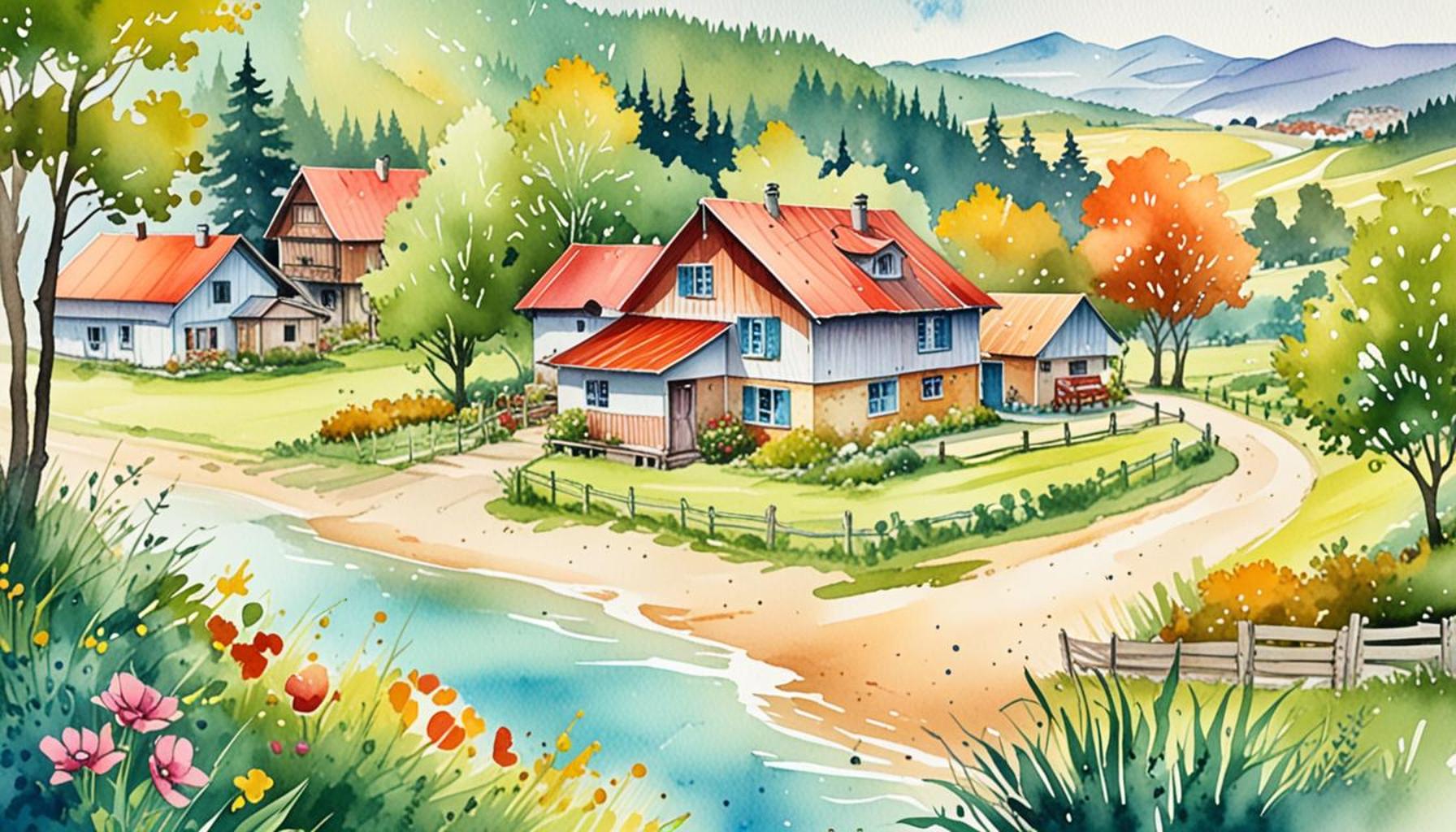 Rural Retreats: Well-Being Itineraries in Natural Settings