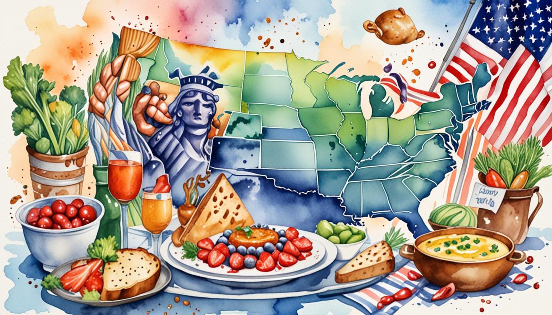 Culinary and History: Culinary Routes that Tell the Story of the USA