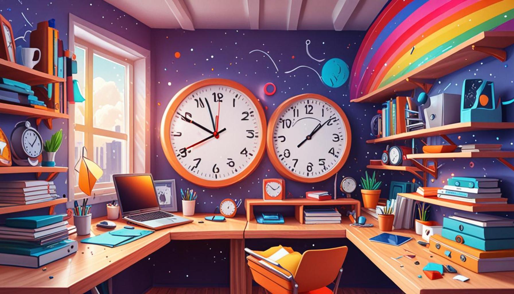 The relationship between organized physical space and efficiency in time management