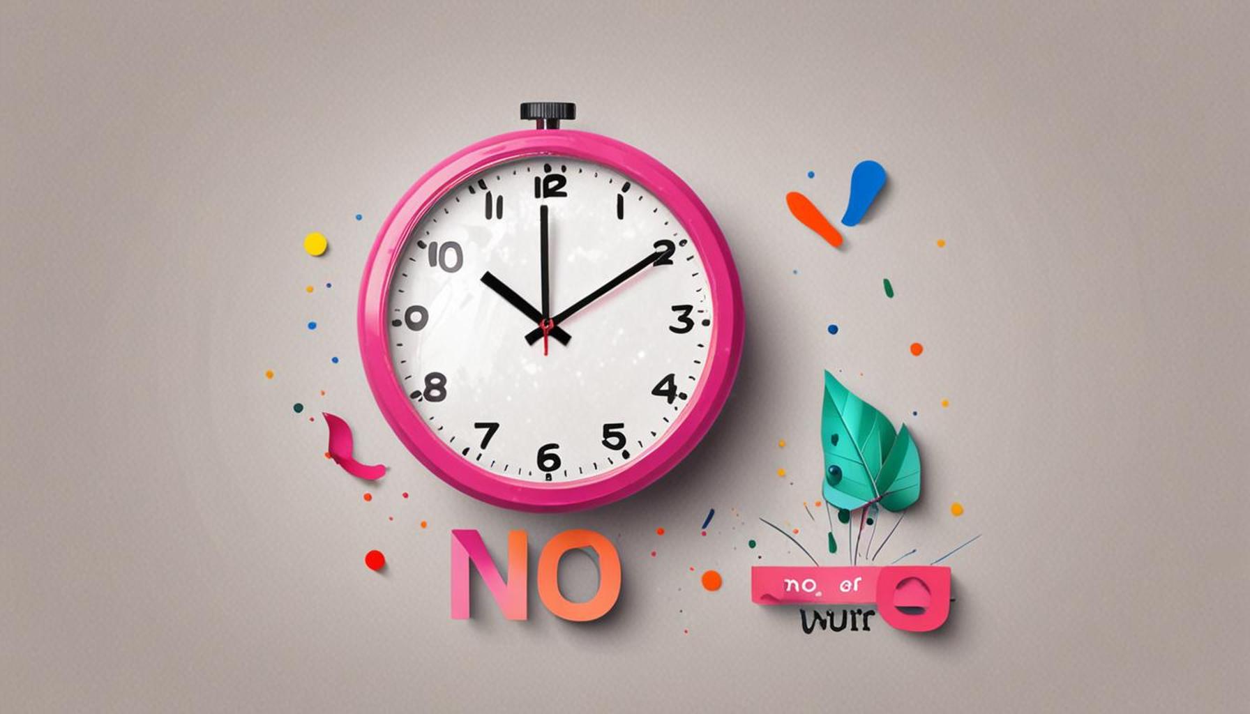 Master the Art of Saying No Boost Time Management with Minimalism