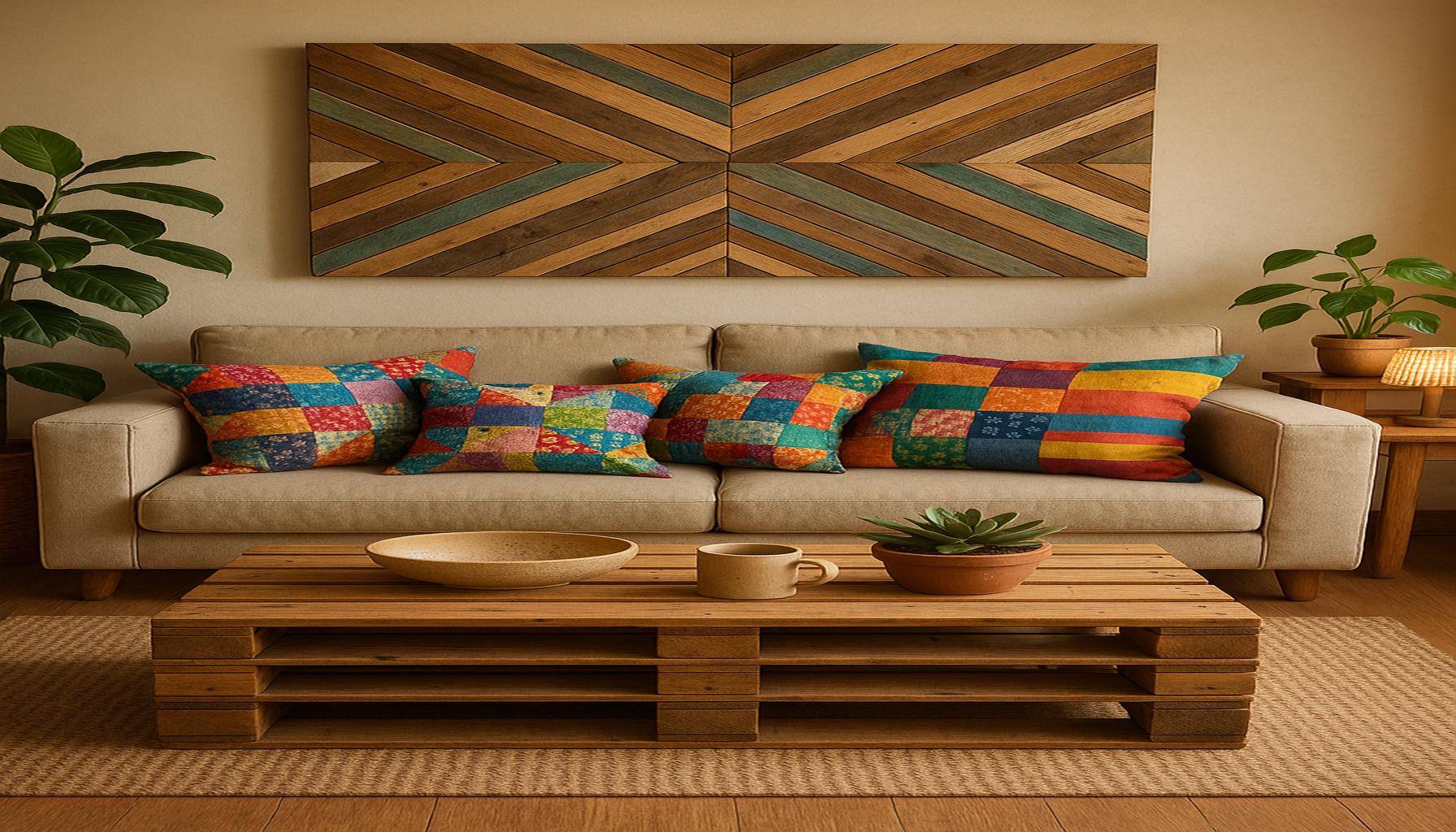 DIY Innovations in Interior Decoration: Creating Unique Pieces with Everyday Materials