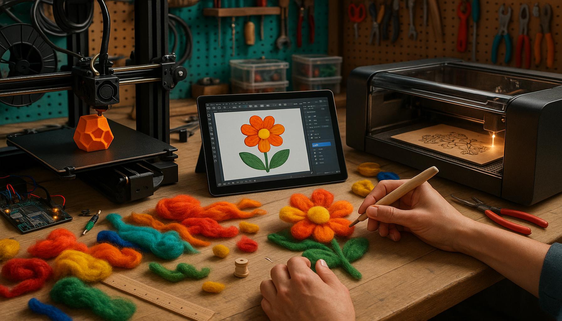 Technology and DIY: How Digital Tools Are Transforming Handmade Projects