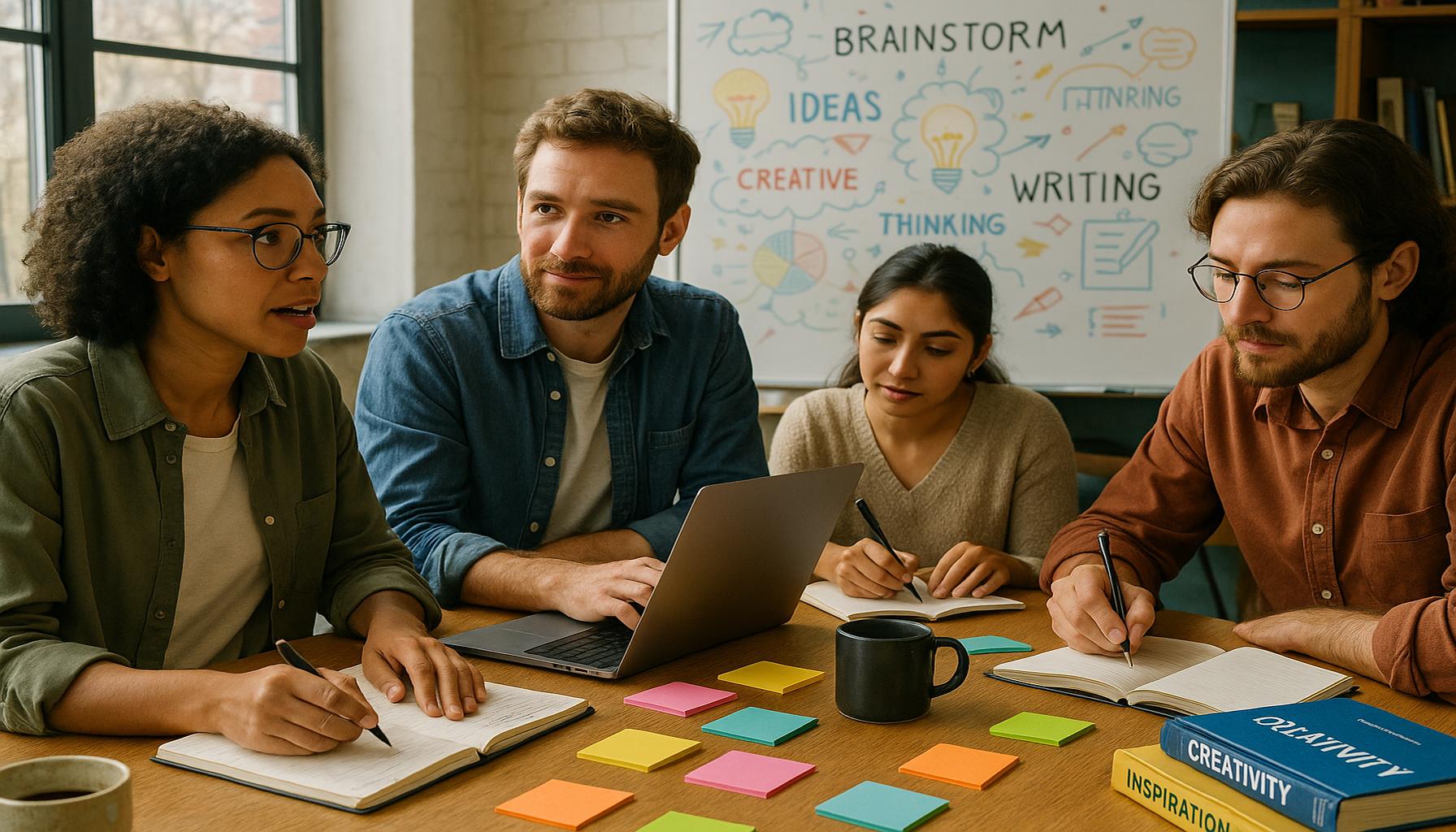 Collaborative Writing: How Working on Group Projects Can Enhance Your Creativity