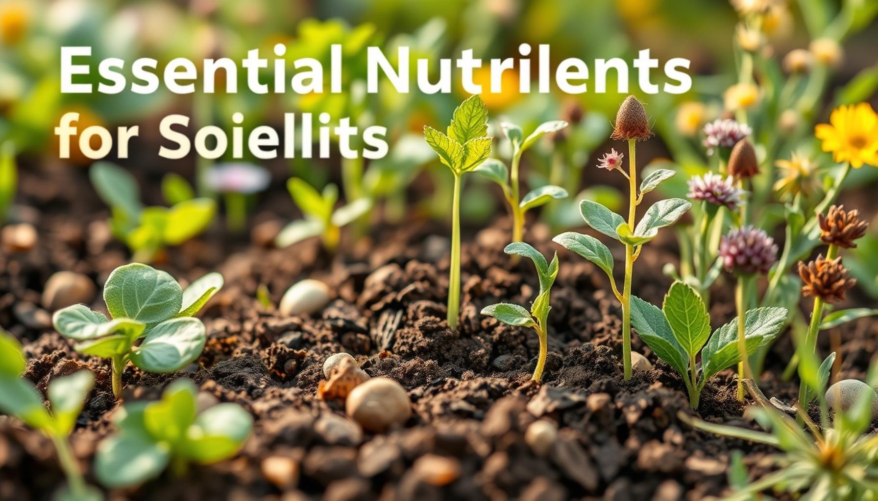 Essential Nutrients for Soil Health: A Beginner’s Guide