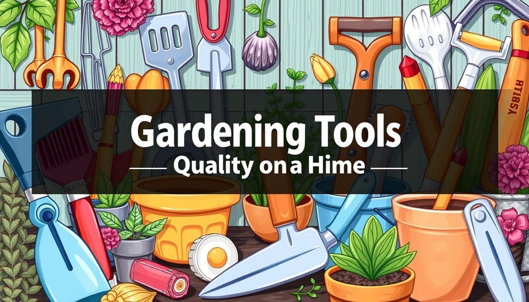 Budget-Friendly Gardening Tools: Quality on a Dime