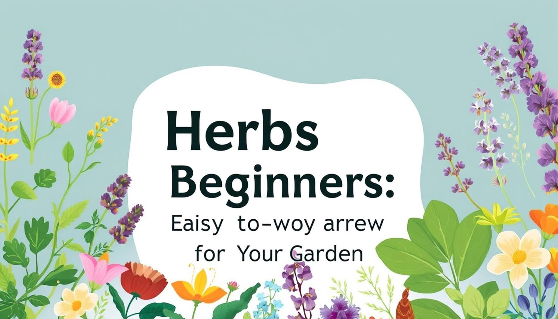 Herbs for Beginners: Easy-to-Grow Options for Your Garden